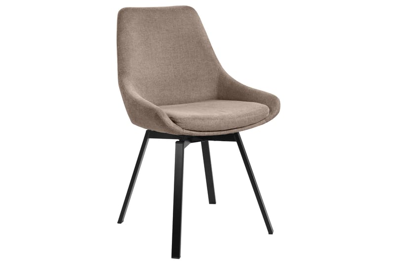 Delera Spisebordsstol i Stof, Taupe