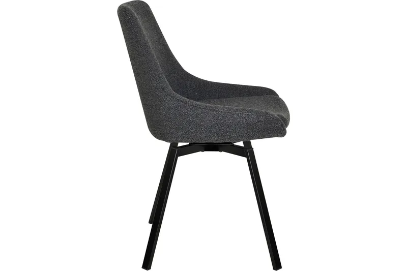 Delera Spisestol - Sort - Møbler - Stole & lænestole - Spisebordsstole & køkkenstole