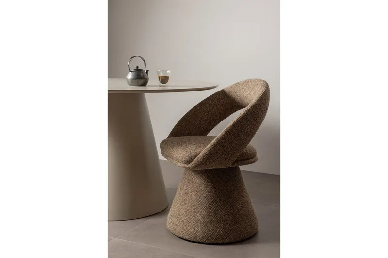 Drejebar Spisestol Winter - Sand Melange - Møbler - Stole & lænestole - Kontorstole & skrivebordsstole