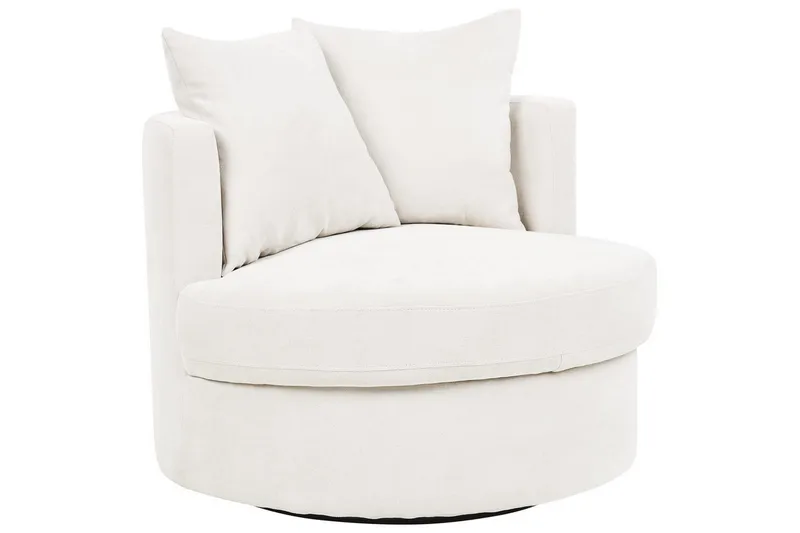 Drejestol Dalby - Beige - Møbler - Stole & lænestole - Lænestole