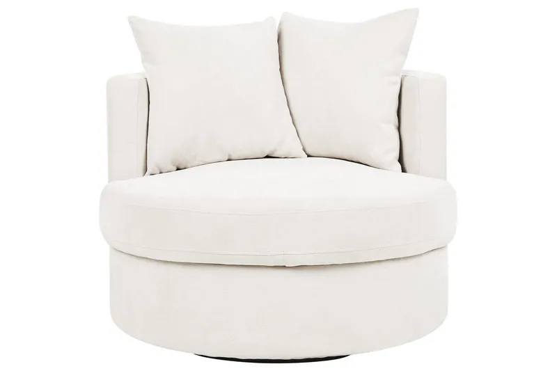 Drejestol Dalby - Beige - Møbler - Stole & lænestole - Lænestole