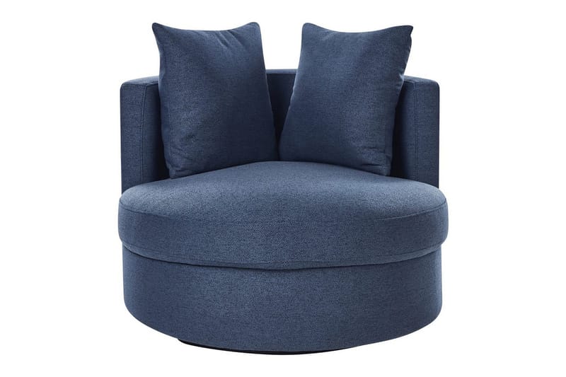 Drejestol Dalby - Blå - Møbler - Stole & lænestole - Lænestole