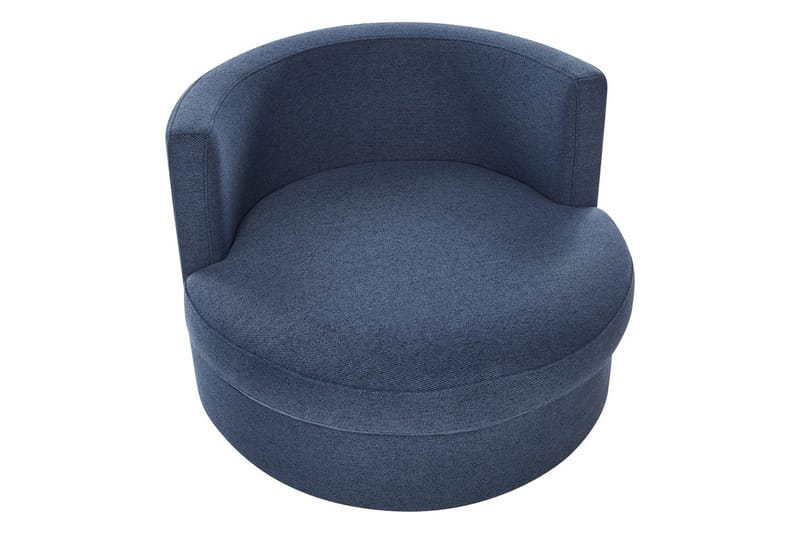 Drejestol Dalby - Blå - Møbler - Stole & lænestole - Lænestole