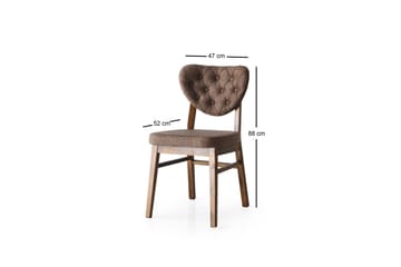 Duran Spisestol - Brun - Møbler - Stole & lænestole - Spisebordsstole & køkkenstole