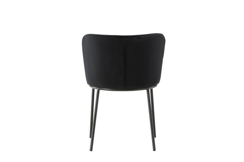 Edina Spisebordsstol - Sort - Møbler - Stole & lænestole - Spisebordsstole & køkkenstole