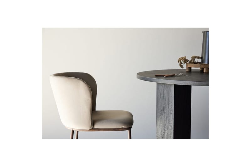 Edina Spisestuestol - Beige - Møbler - Stole & lænestole - Spisebordsstole & køkkenstole
