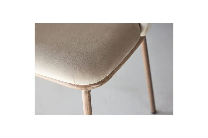 Edina Spisestuestol - Beige - Møbler - Stole & lænestole - Spisebordsstole & køkkenstole