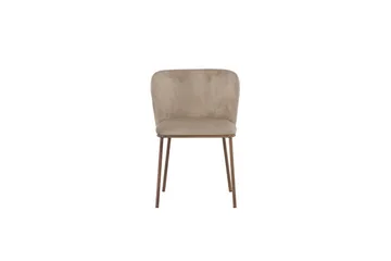 Edina Spisestuestol - Beige - Møbler - Stole & lænestole - Spisebordsstole & køkkenstole