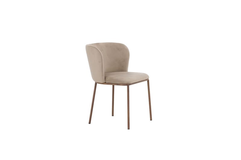 Edina Spisestuestol - Beige - Møbler - Stole & lænestole - Spisebordsstole & køkkenstole