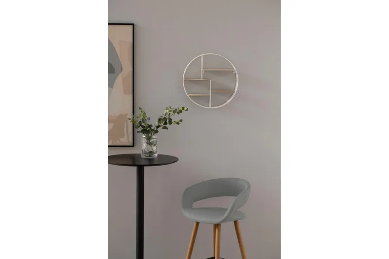 Elsita Barstol 89 cm - Grå - Møbler - Stole & lænestole - Barstole