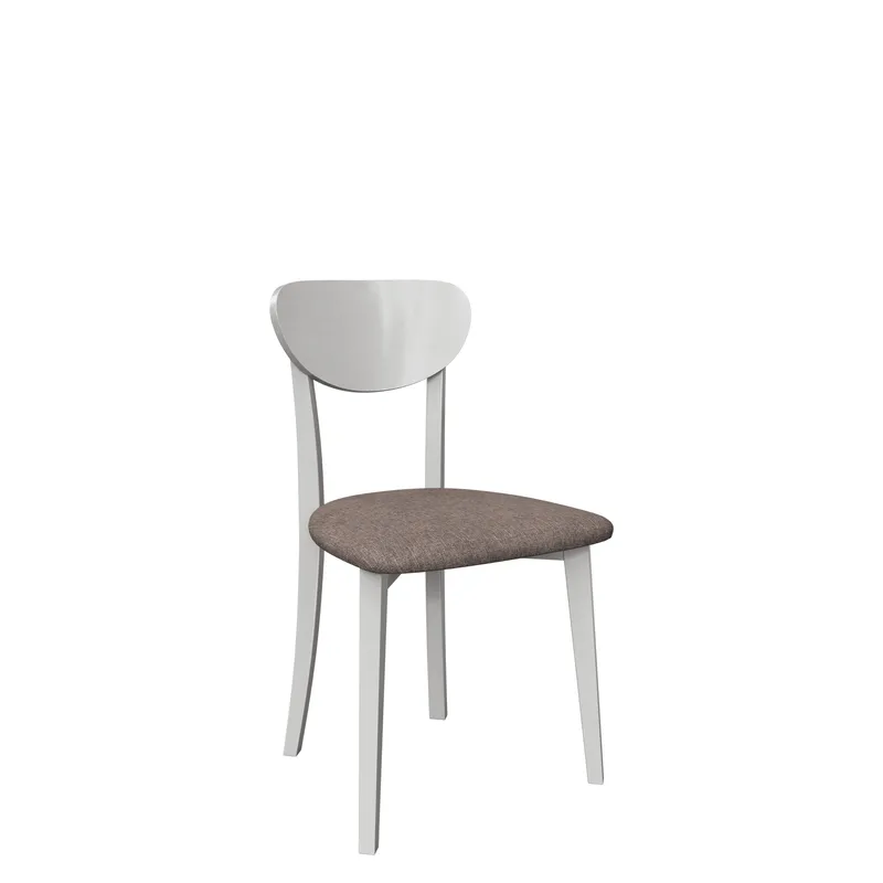 Esher spisestol - hvid, brun - Møbler - Stole & lænestole - Spisebordsstole & køkkenstole