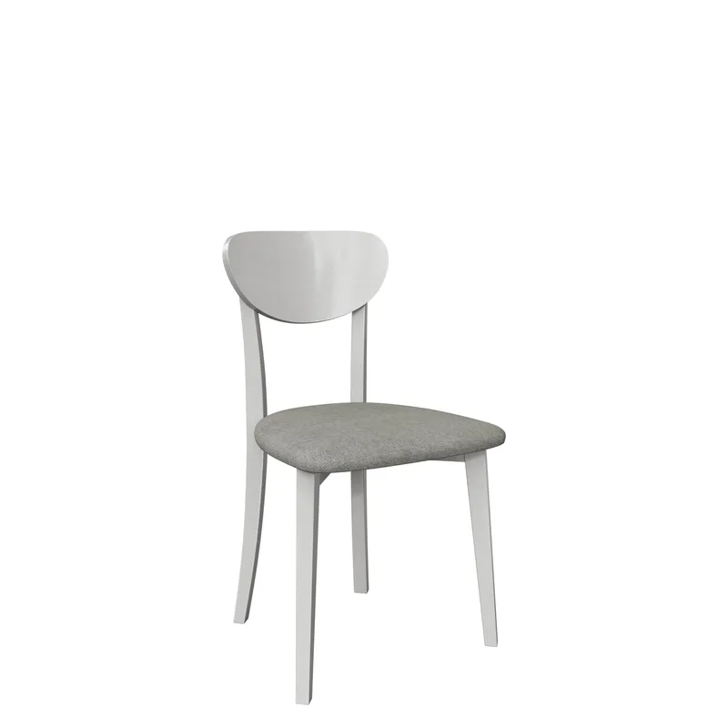 Esher spisestol, hvid, grå