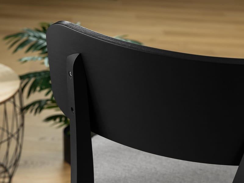 Esher spisestol - hvid, sort - Møbler - Stole & lænestole - Spisebordsstole & køkkenstole