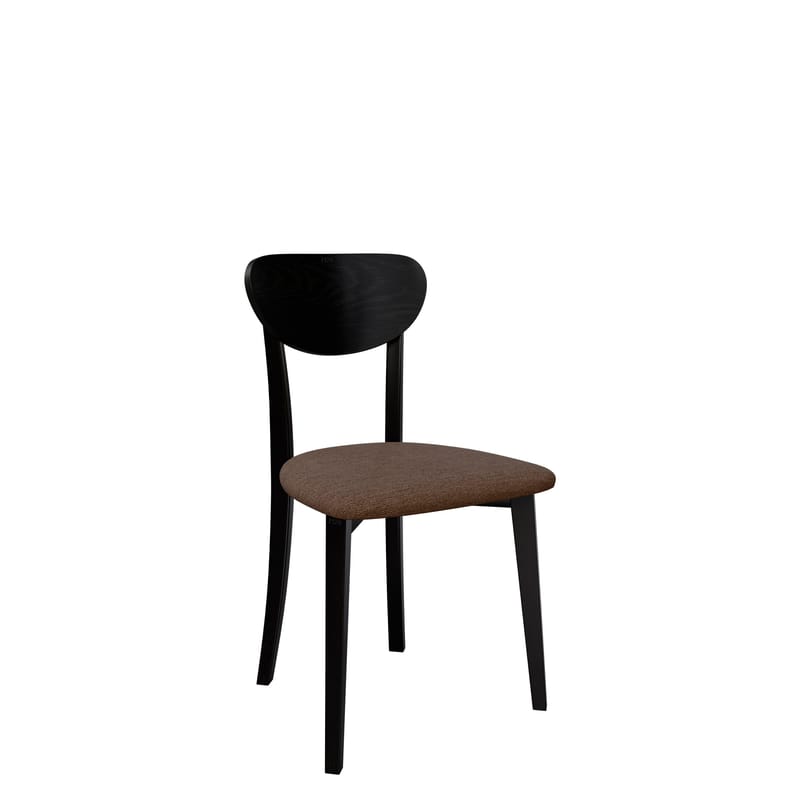 Esher spisestol, sort, brun