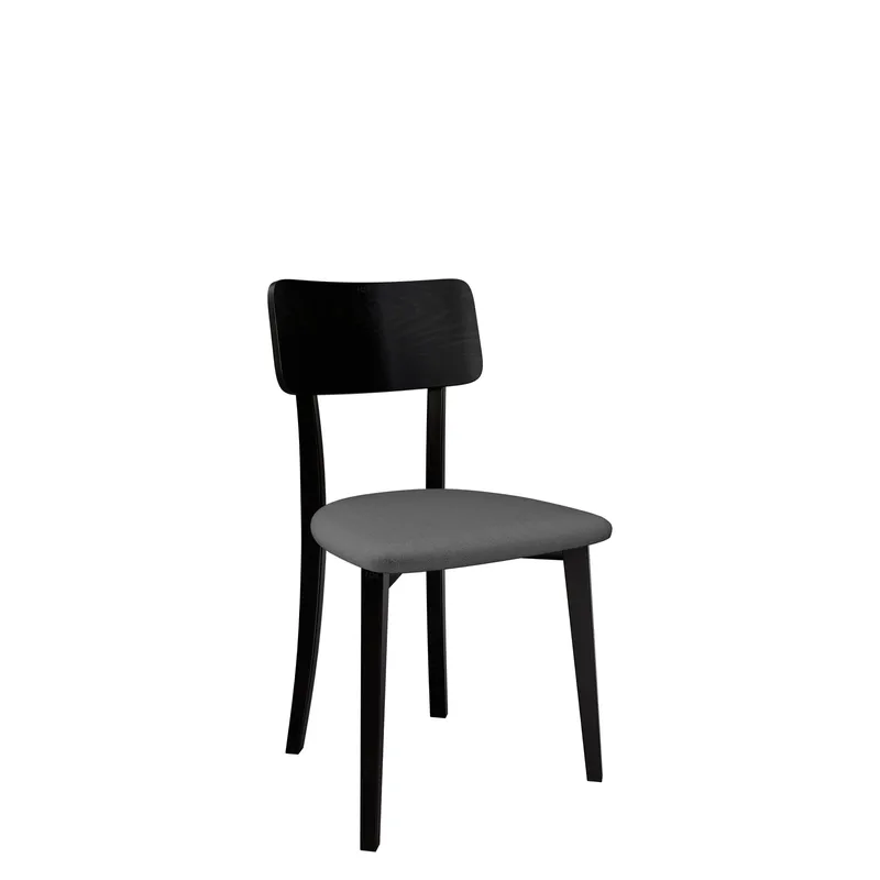 Esher spisestol, sort/grå