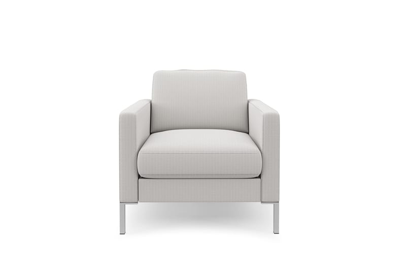 Fabry Fåtölj Vit Vit - Møbler - Stole & lænestole - Lænestole