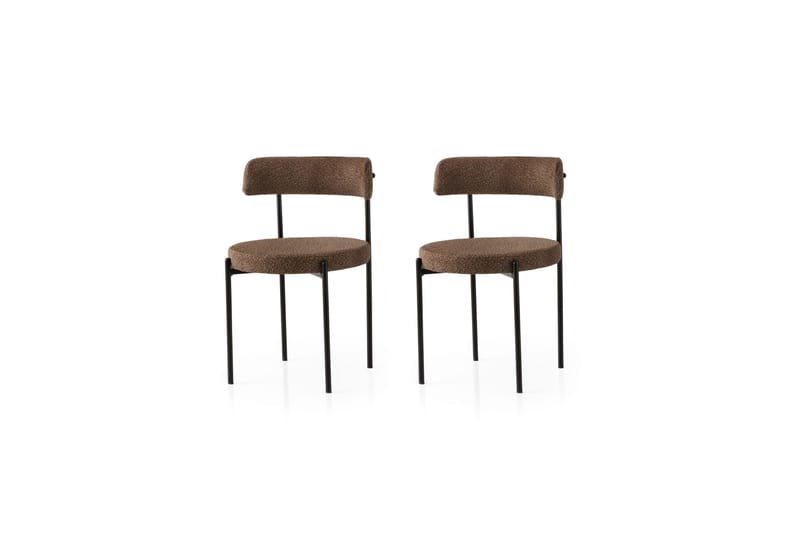 Faria Spisestol - Sort/Brun - Møbler - Stole & lænestole - Spisebordsstole & køkkenstole