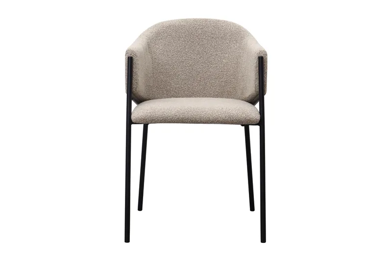 Filip spisebordsstol - Taupe bouclé - Møbler - Stole & lænestole - Spisebordsstole & køkkenstole