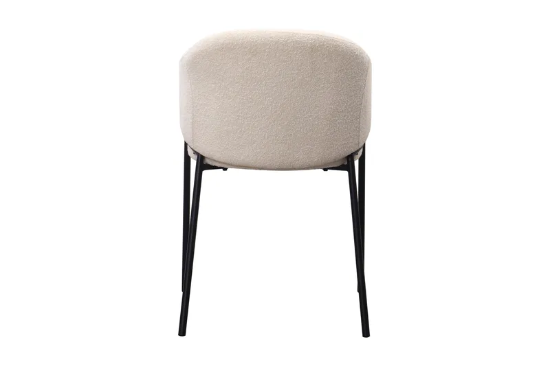 Filip Spisestol - Hvid Bouclé - Møbler - Stole & lænestole - Spisebordsstole & køkkenstole