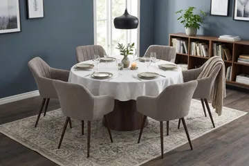 Filippa Spisebordsstol - Grå - Møbler - Stole & lænestole - Spisebordsstole & køkkenstole