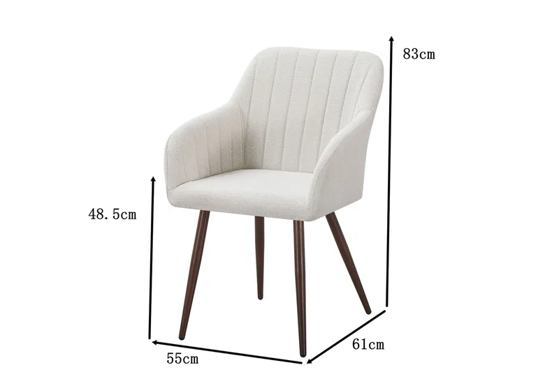 Filippa spisebordsstol - Hvid - Møbler - Stole & lænestole - Spisebordsstole & køkkenstole