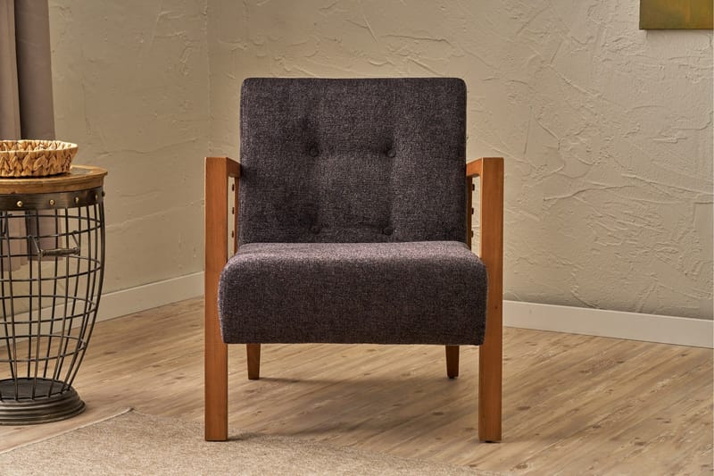 Finegard Lænestol - Antracit - Møbler - Stole & lænestole - Lænestole