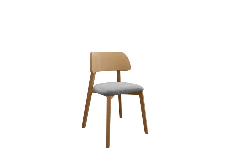 Flannery Spisebordsstol, Lys grå/Beige