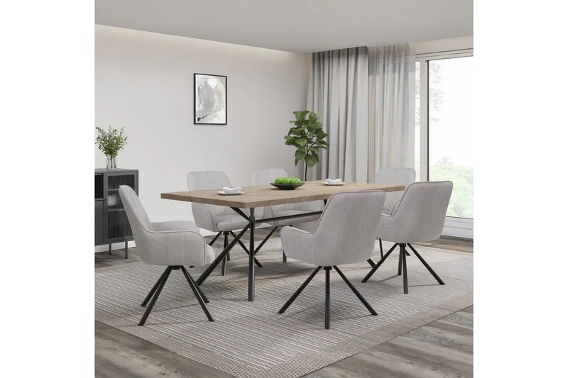 Flaurent Armlænestol - Hvid - Møbler - Stole & lænestole - Spisebordsstole & køkkenstole