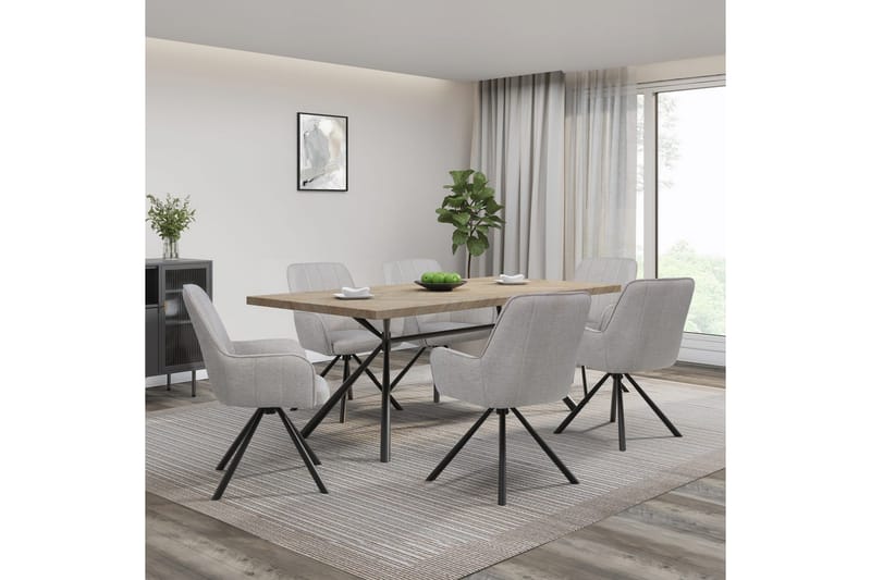 Flaurent Armlænestol - Hvid - Møbler - Stole & lænestole - Spisebordsstole & køkkenstole