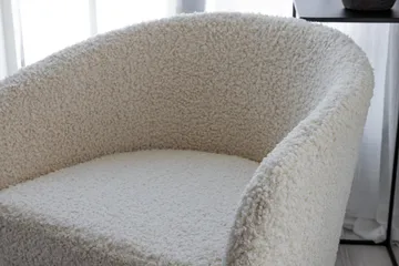 Fluffy Lænestol - Hvid - Møbler - Stole & lænestole - Lænestole