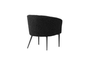 Fluffy Lænestol - Sort - Møbler - Stole & lænestole - Lænestole