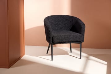 Fluffy Lænestol - Sort - Møbler - Stole & lænestole - Lænestole
