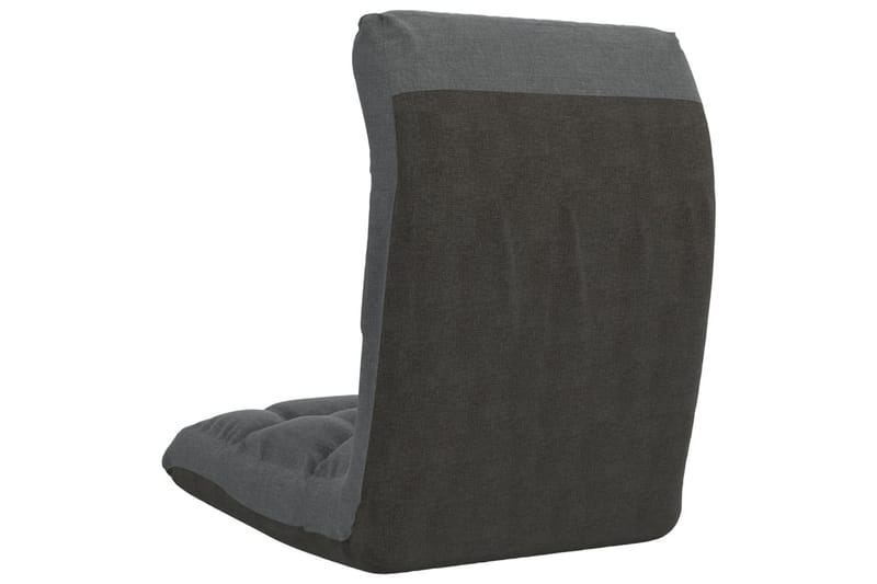 foldbar gulvstol stof lysegrå - Grå - Møbler - Stole & lænestole - Spisebordsstole & køkkenstole