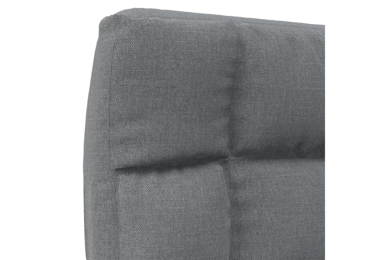 foldbar gulvstol stof lysegrå - Grå - Møbler - Stole & lænestole - Spisebordsstole & køkkenstole