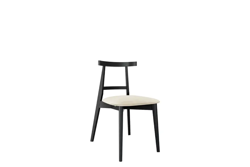 Freewill Spisebordsstol, Beige/Sort