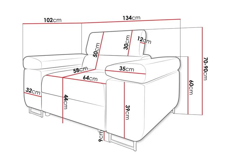 Gabina Lænestol - Grøn - Møbler - Stole & lænestole - Lænestole