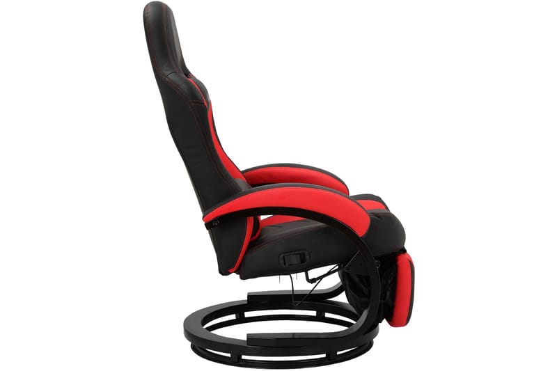Manhel Gaminglænestol - Sort/Rød - Møbler - Stole & lænestole - Gamer stole
