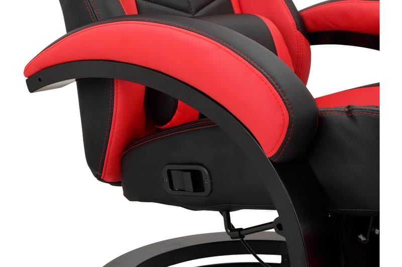 Manhel Gaminglænestol - Sort/Rød - Møbler - Stole & lænestole - Gamer stole