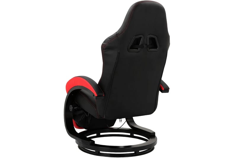Manhel Gaminglænestol - Sort/Rød - Møbler - Stole & lænestole - Gamer stole