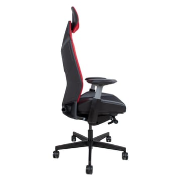 Gamingstol HOME4YOU Ronin Sort/Rød - sort/rød - Møbler - Stole & lænestole - Kontorstole & skrivebordsstole