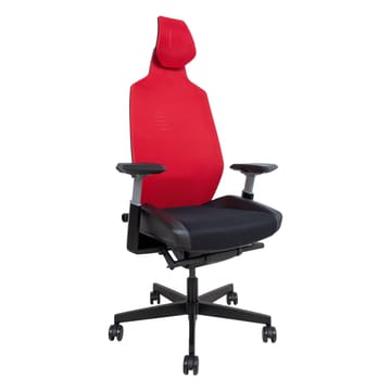 Gamingstol HOME4YOU Ronin Sort/Rød - sort/rød - Møbler - Stole & lænestole - Kontorstole & skrivebordsstole