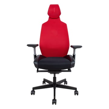 Gamingstol HOME4YOU Ronin Sort/Rød - sort/rød - Møbler - Stole & lænestole - Kontorstole & skrivebordsstole
