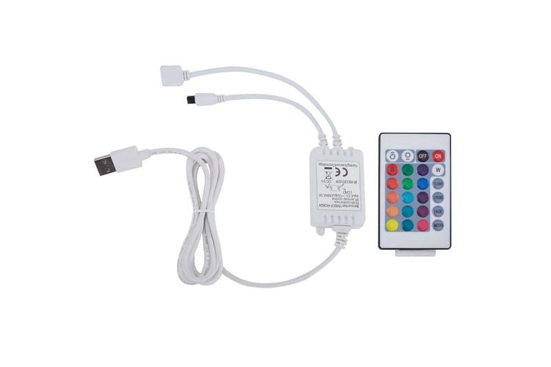 gamingstol m. LED-lys RGB-farver kunstlæder guld og sort - Flerfarvet - Møbler - Stole & lænestole - Kontorstole & skrivebordsstole