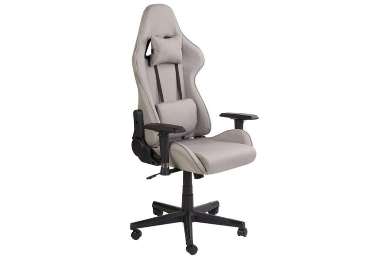 Gamingstol Warrior Beige/sort, Beige/sort