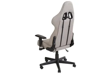 Gamingstol Warrior Beige/sort - Beige/sort - Møbler - Stole & lænestole - Kontorstole & skrivebordsstole