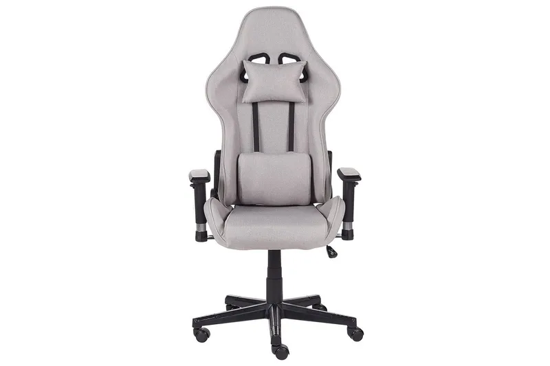 Gamingstol Warrior Lys gråsort - Lys gråsort - Møbler - Stole & lænestole - Kontorstole & skrivebordsstole