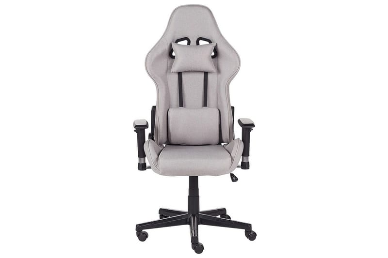 Gamingstol Warrior Lys gråsort - Lys gråsort - Møbler - Stole & lænestole - Kontorstole & skrivebordsstole