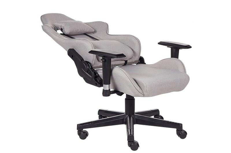 Gamingstol Warrior Lys gråsort - Lys gråsort - Møbler - Stole & lænestole - Kontorstole & skrivebordsstole