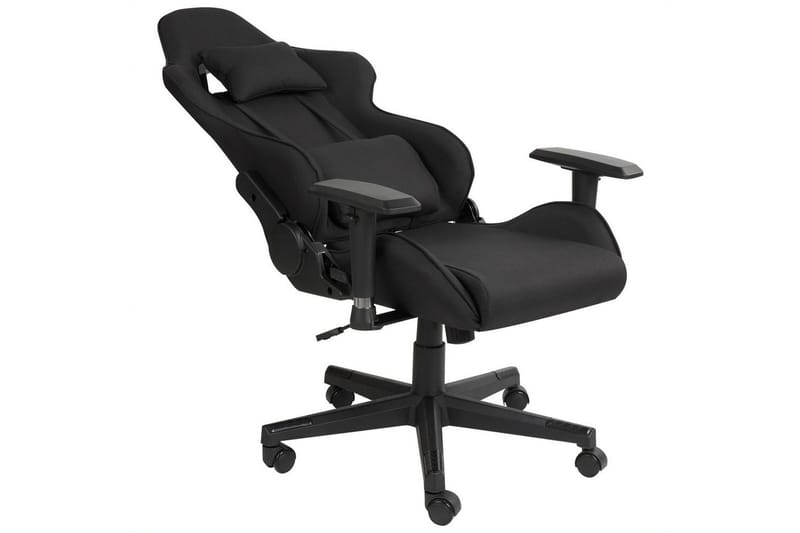 Gamingstol Warrior Sort - Sort - Møbler - Stole & lænestole - Kontorstole & skrivebordsstole
