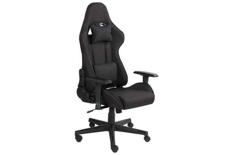 Gamingstol Warrior Sort - Sort - Møbler - Stole & lænestole - Kontorstole & skrivebordsstole